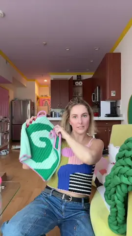 Who is out here crafting lmk #knittersoftiktok 
