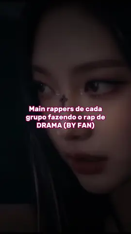 QUEM FAZ O MELHOR RAP? | DRAMA - AESPA (BY FAN) . . . . #kpop #fyp #kcover #cover #kca 