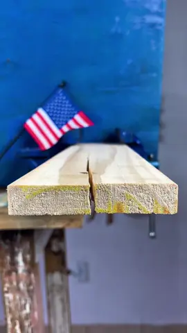 Trick to restore cracked wood Cracked wood can be saved with a simple method #WoodRepair #USA #DIYHack #PracticalTip 