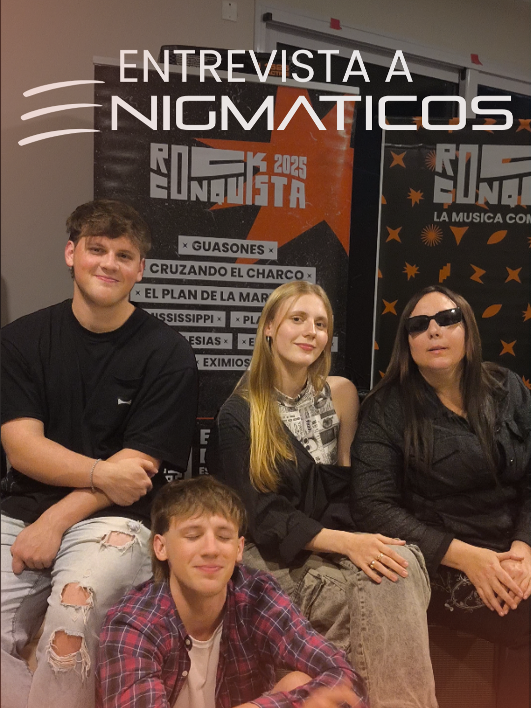 Charlamos mano a mano con @enigmaticosband🤟🏻 El rock local que se viene con todo para el #RockConquista2025 🔥 #RockConquista #Reconquista #RockNacional #RockArgentino #FestivalDeRock