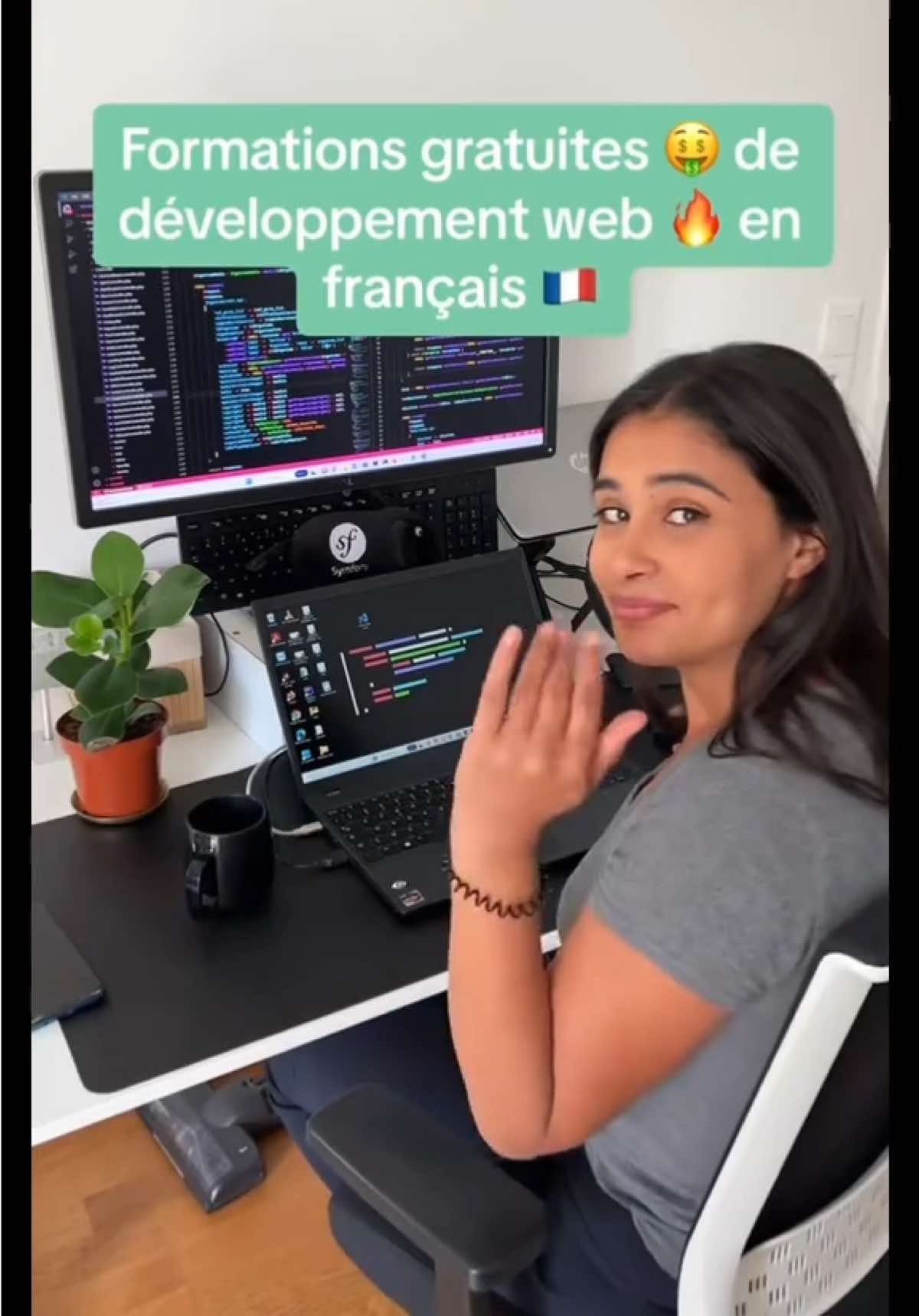 Apprendre à coder en français. #developpeur #ingenieur #python #javascript #web 