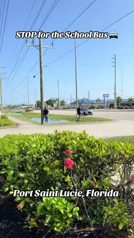#portsaintlucieflorida #copsoftiktok #stopforschoolbuses #schoolbus #cops 