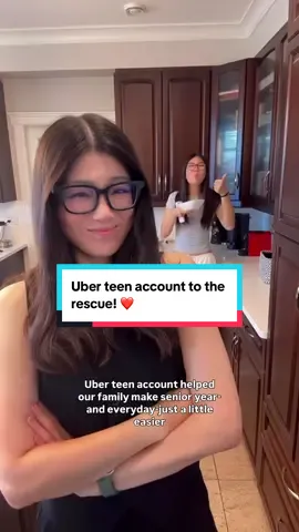 #UberPartner Moms — between school drop-offs, last-minute practices, and busy teen schedules, Uber teen accounts make life so much easier 🙌💕 Sign up now for 50% off their first month of rides + eats 🚗✨ more time for us, less time stressing 💓 @Uber #uberteenaccounts 