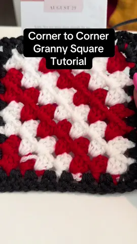 You have asked for this tutorial so here is part 1 #crochettutorial #cornertocornergrannysquare #grannysquares 