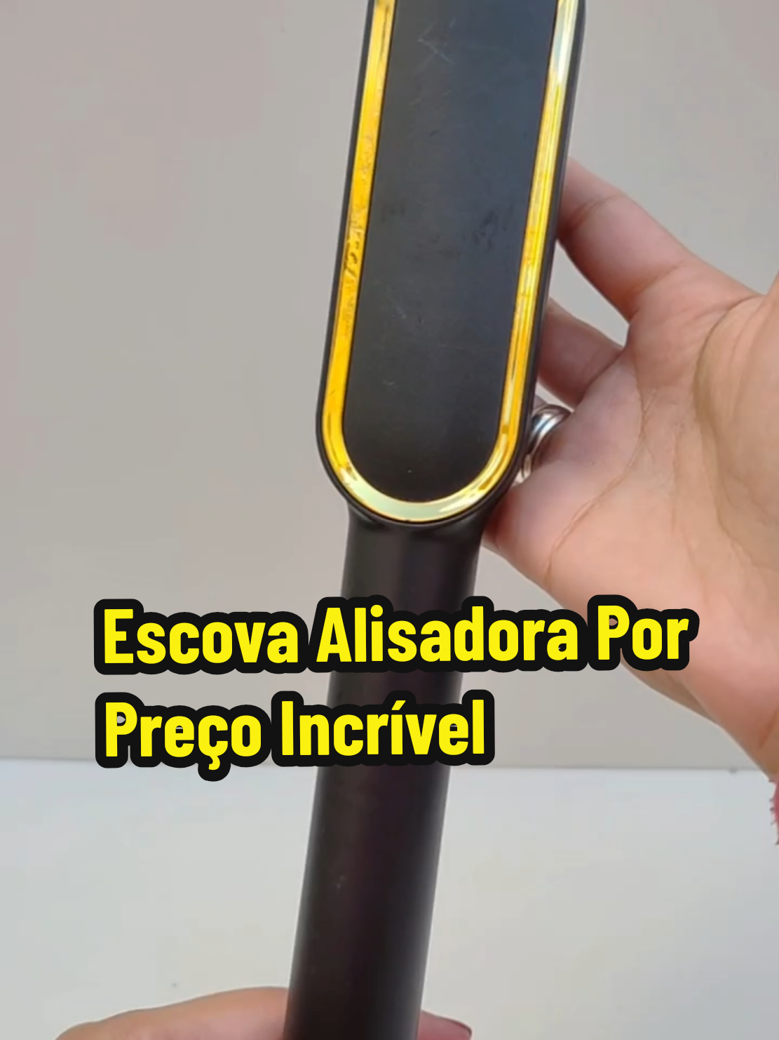 Escova Alisadora 5 em 1 – Cabelo Perfeito em Minutos #tiktokshopchegou #pravoce #EscovaAlisadora #CabeloDeSalão #HairTransformation