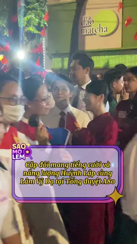 Cặp đôi mang tiếng cười và năng lượng Huỳnh Lập cùng Lâm Vỹ Dạ tại Tổng duyệt A80 #saomolem #a80 #2thang9 #huynhlap #lamvyda 