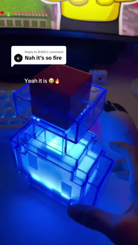 Replying to @B4Sh #Minecraft #gamer #nightlamp #minecrafter 