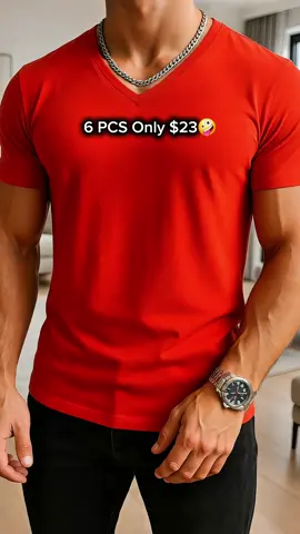 6 Pack T'Shirt $23 🤣👕 Link above!☝️☝️ #TikTokShopCreatorPicks #mensclothing #TikTokshop #fyp #foryou 