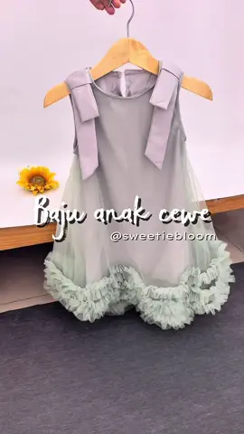 bunda udah saatnya sikecil tampil gemesss🤩💐✨🦋#fyp#bajuanakperempuan#sweetiebloom90  