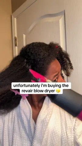 The disgust on my face 😭 sometimes we have to pay for convenience #revair #naturalhair 
