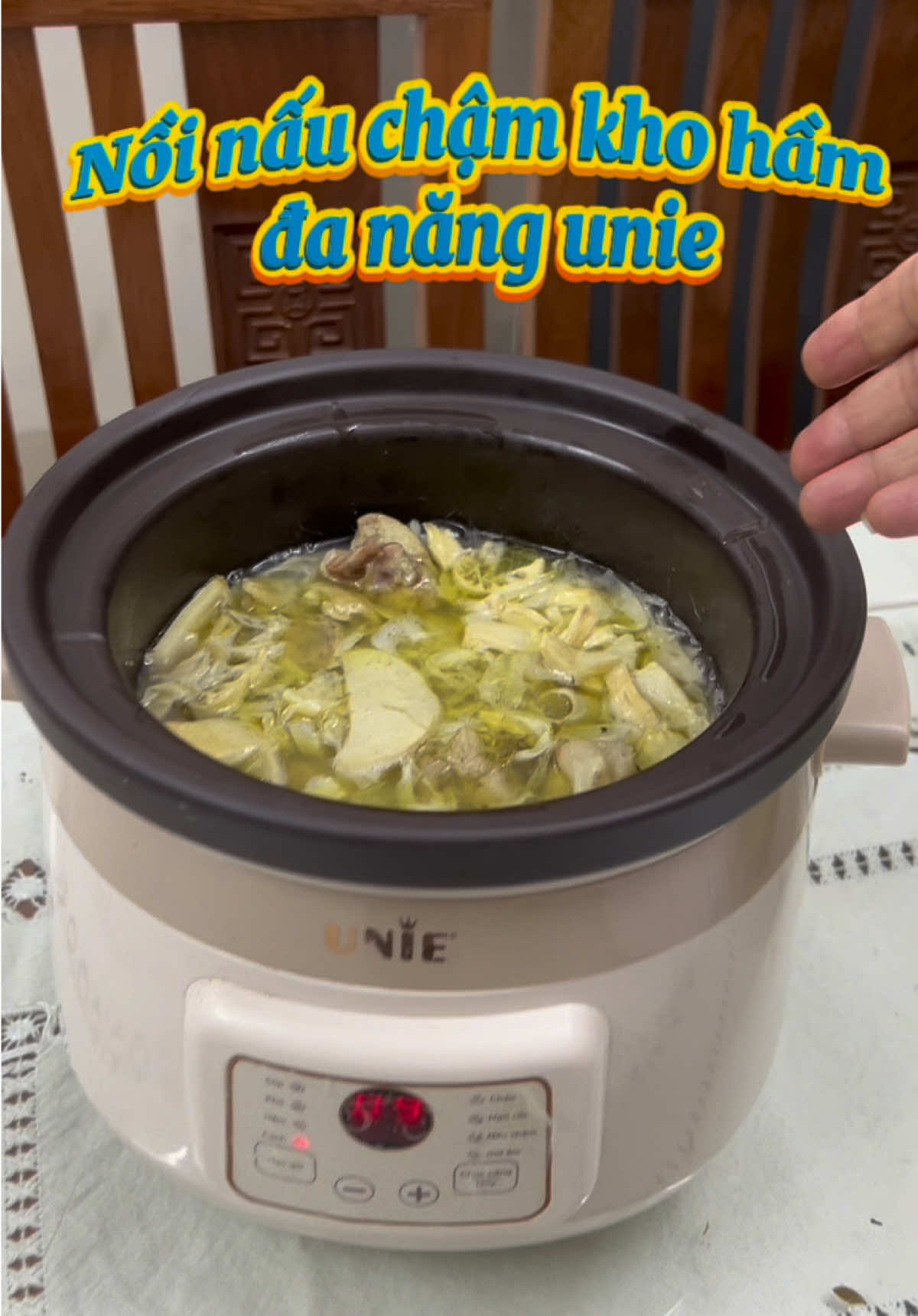 Nồi nấu chậm kho hầm đa năng unie lòng gốm chính hãng usc308 3lit #unie #nồinấuchậmunie #uniekalitevietnam #xuhuong #xuhuongtiktok 