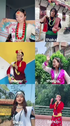 part 2 different nepali dresses#fyp #fypシ゚viral #nepali #caste #foryoupage 