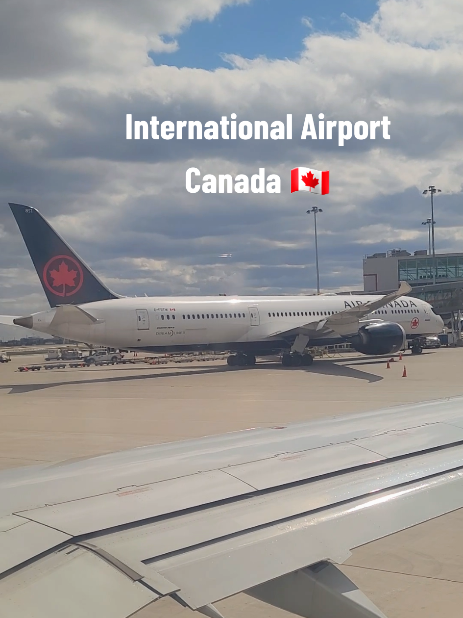 Travel virtually.  International Airport Toronto Canada.  #canada🇨🇦 #toronto #international #airport #Travel 