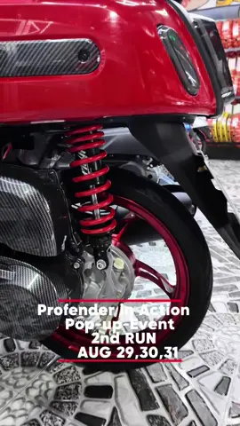 🔥 Profender In Action Pop-Up Event! 🚦 Ride smoother, ride smarter with 20% OFF on Profender Suspension! 📍 316 Mc Arthur Hi-way, Malinta, Valenzuela City 📅 Aug 29–31 | ⏰ 8AM–7PM #Profender #MotorcycleAccessories #fypシ゚ #foryoupageシ #legitseller 