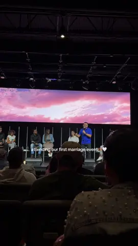 this night was so incredible! they dropped so many gems that blessed us!! I truly believe we need MORE events like this. The divorce rate is so high because no one is talking about what it takes to keep a marriage together. The highs & the lows. I left feeling eternally grateful & feeling super blessed in this covenant with my husband and the Lord!  #fyp #married #marriage #godlymarriage #christian #marriageadvice #dayinmylife 