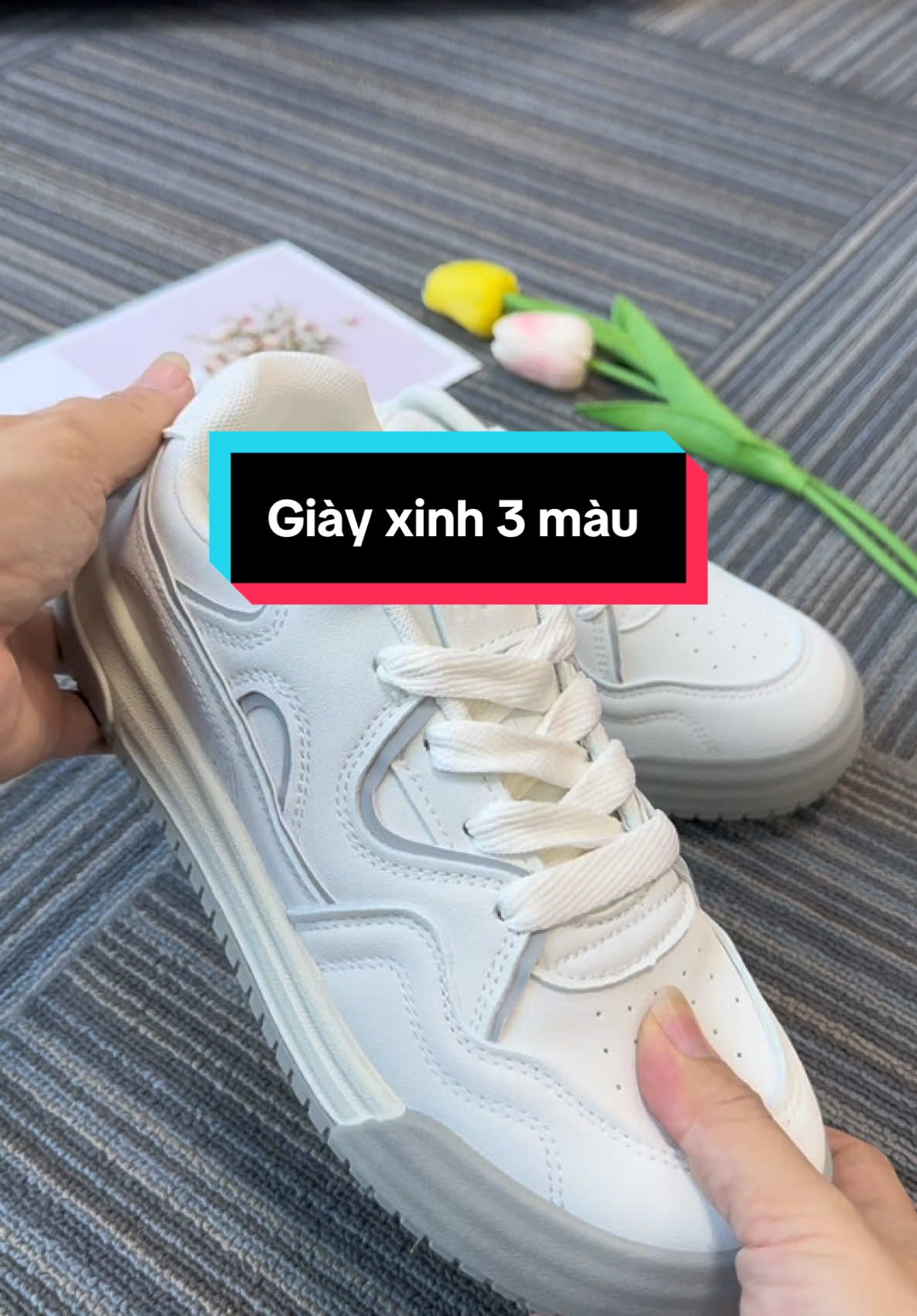 Giày xinh mới về nha ce #giay #giaythethao #giaysneaker #reviewgiaydep 