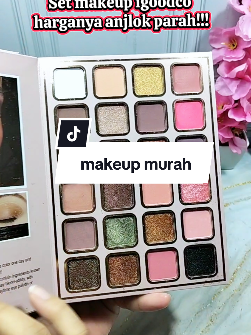 Set makeup lengkap dari igoodco dapat 78 warna.. #setmakeup  #bukumakeup  #makeuppalette  #igoodco  #makeupmurah 