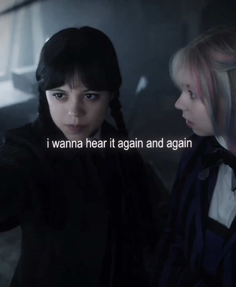 ⚢   #WENCLAIR   ꒱   caption                                                        #wednesdayaddams #enidsinclair #wlw #fyp 