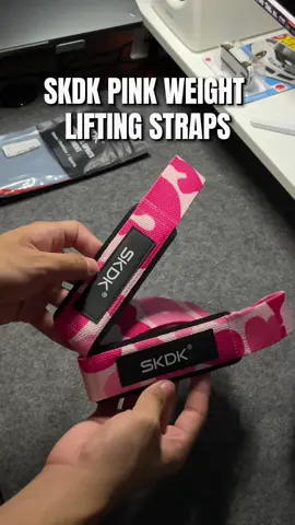 SKDK Weight Lifting Straps #gym #GymTok #straps #liftingstraps #fyp 