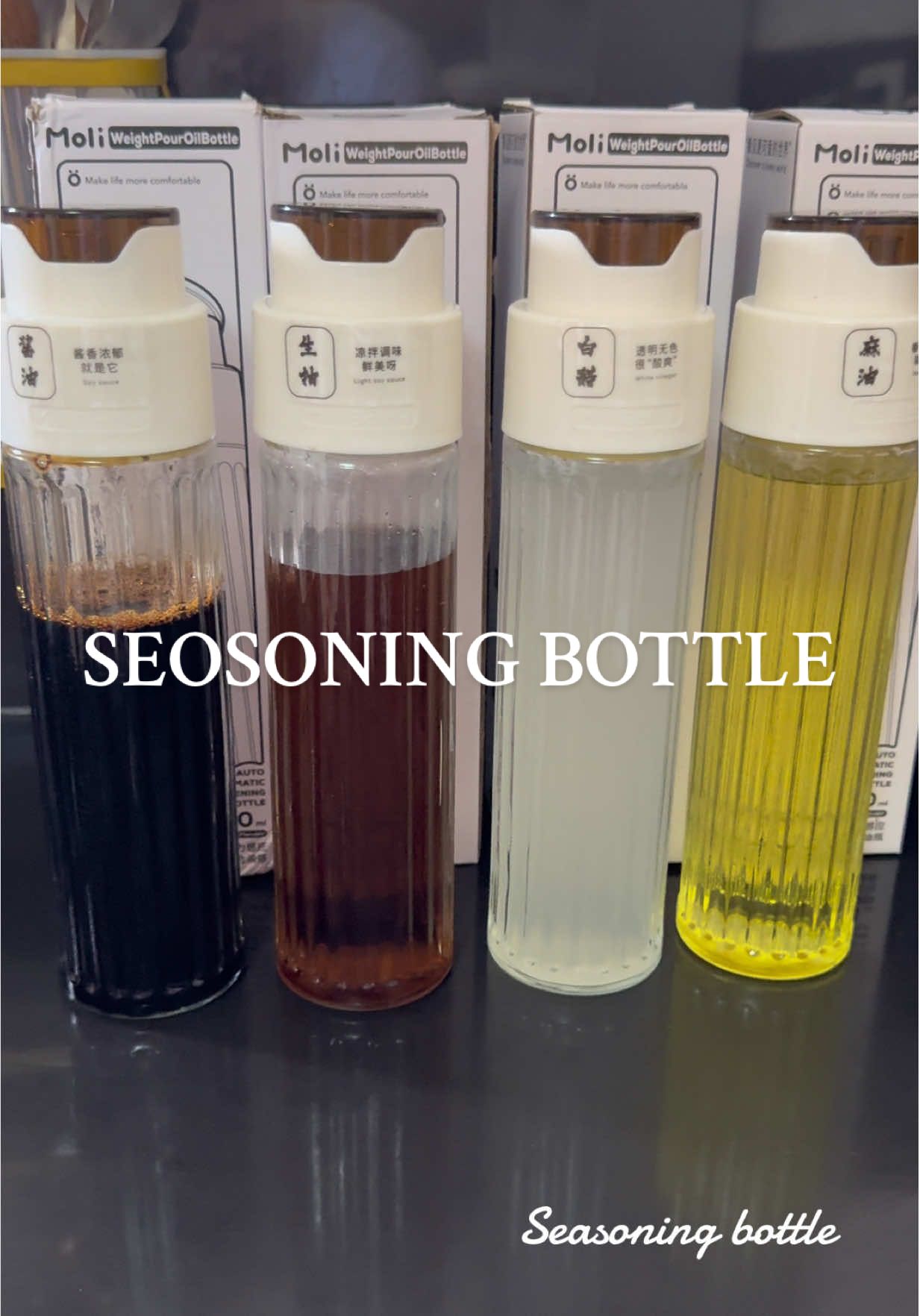 Ganda ng seasoning bottle na to automatic pa #viral #fyp #liquidseasoningbottle #glassbottle #seasoningbottle 