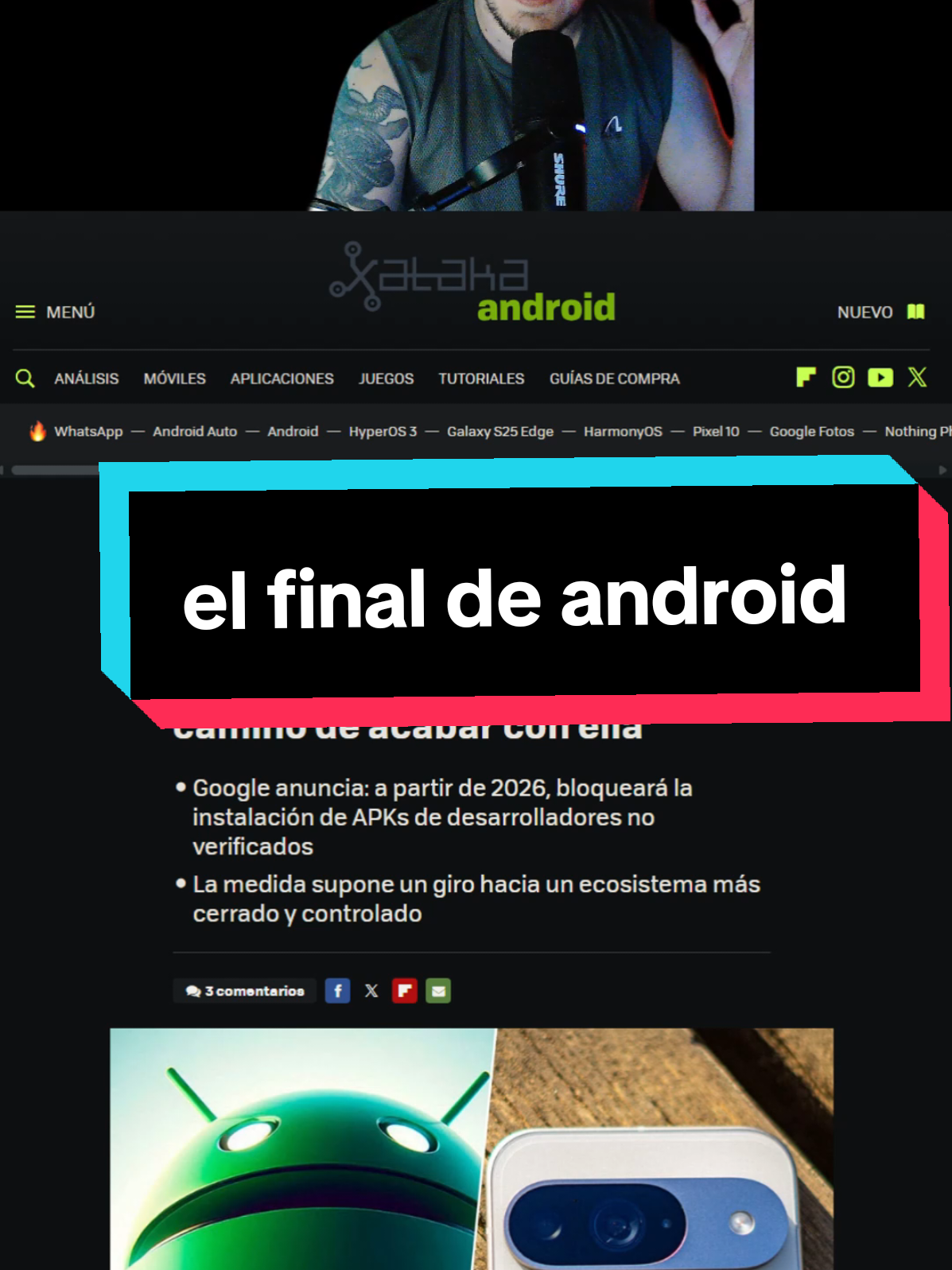 Adios al sideloading con android #AdiósAPKAnónimos #AndroidYaNoEsLibre #SoloAppsVerificadas #IdentidadAlSideload #AndroidModoApple