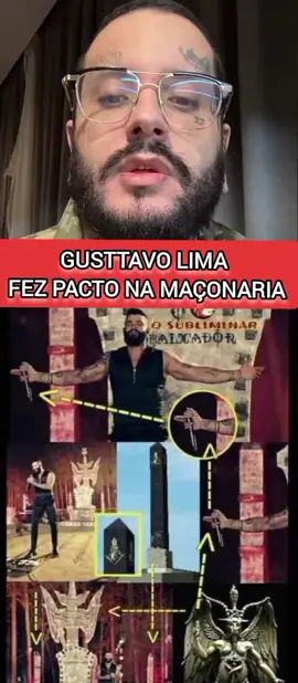 Gusttavo Lima é maçom‼️@Vicky  . . . #gusttavolima  #pactomaçonaria #abraxas #gadu #deussaturno 