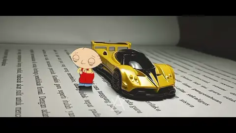 Stewie X Pagani Zonda R #fyp #cinematic #hotwheelscollector #diecastcollectors #hotwheelsindonesia 