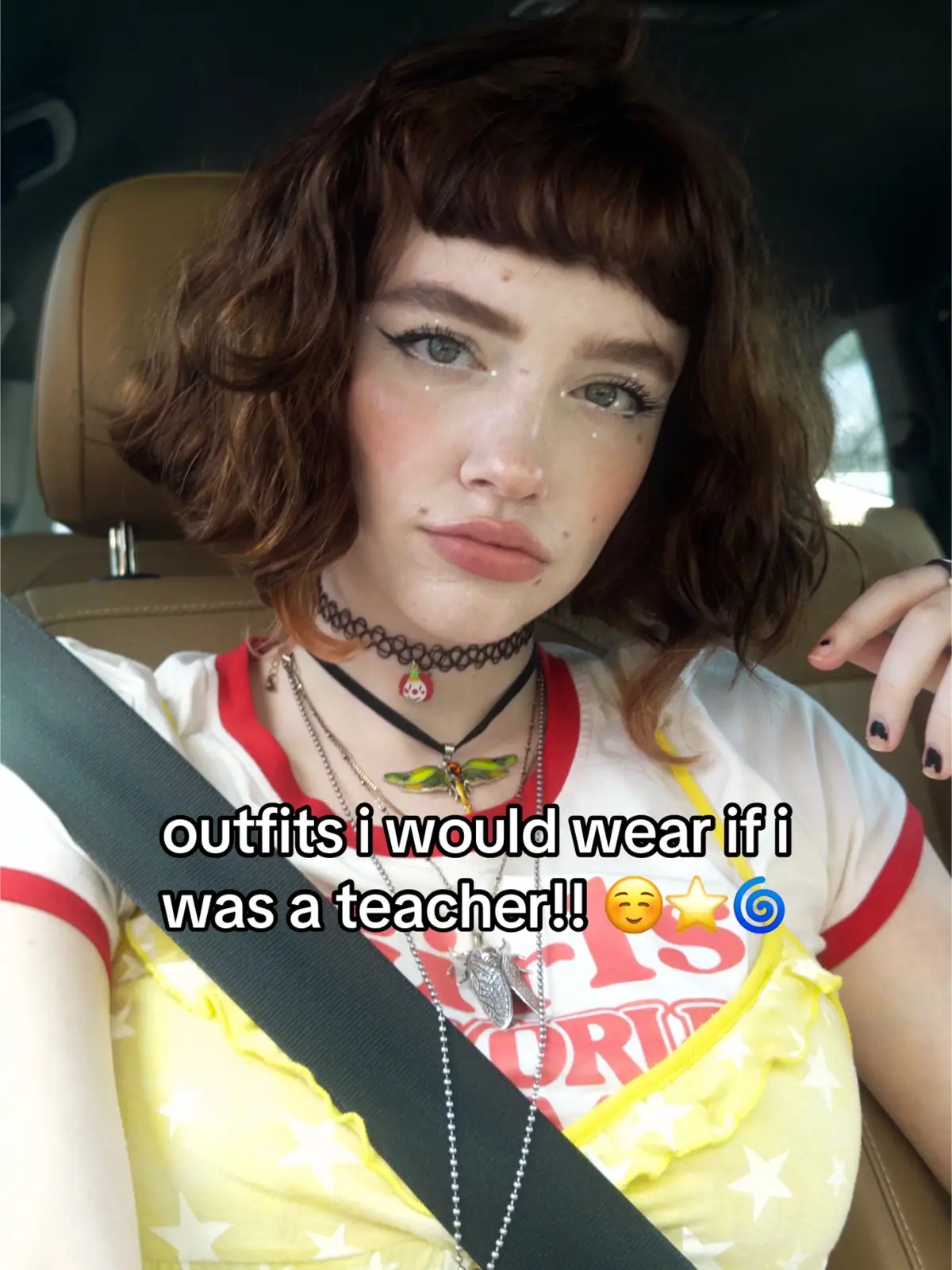 obviously minus certain aspects of the looks because i’m not a teacher but you get the idea!! just fun and whimsy outfits!! ☺️❤️‍🩹 #whimsicalaesthetic #whimsical #fashiontiktok #teacherfashion #fypシ 