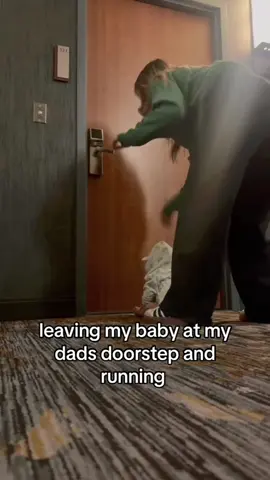 We left the baby at his grandparents' doorstep. #grandfathersoftiktok #grandfather #grandparents #grandfatherlove #grandma #granddaughter