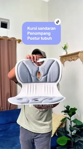 Kursi penompang postur tubuh, agar duduk lebih rileks #kursisandaran #kursipenopangpinggang #kursiterapi #kursi 