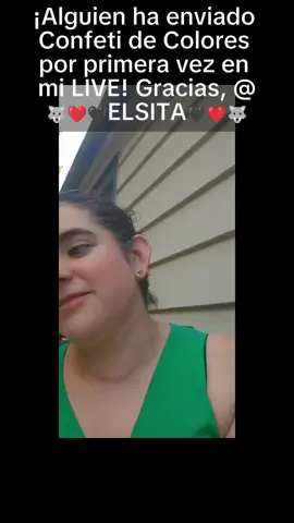 ¡Me ha encantado! ¡Gracias, 🐺❤️🖤ELSITA🖤❤️🐺! Es la primera vez que veo este Regalo en mi LIVE. #tiktoklive #livehighlights #livegift #marvelousconfetti #confetidecolores