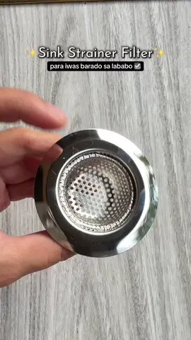 Iwas barado sa lababo #stainlesssteelstrainer #sinkstrainer #sinkstrainerfilter #strainer #sink 