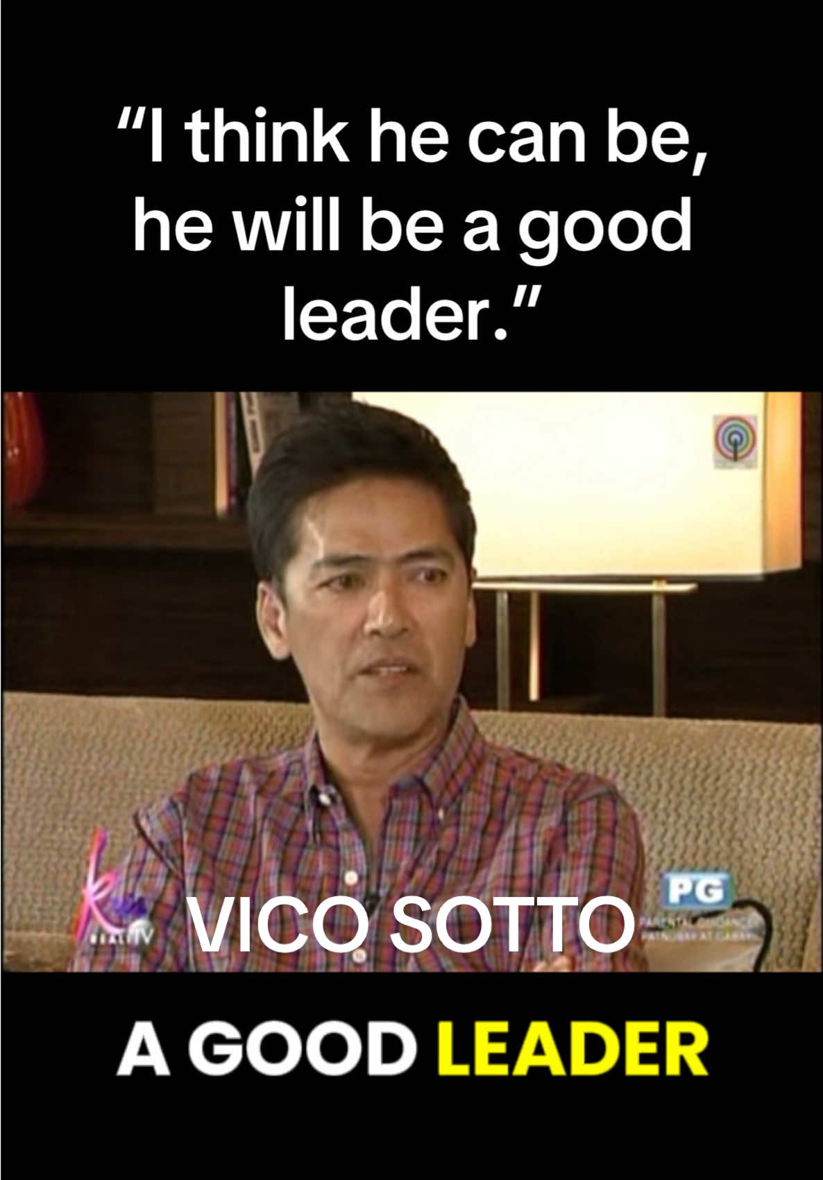 Vic Sotto interview with Kris Aquino 11 years ago talking about Vico Sotto.
