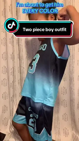 Coolest #boyclothes set. It comes in different colors. Definitely an outfit for a fun outing. #tiktokshoplabordaysale #boyoutfit #outfitideas 