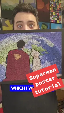 Prints at CinematicScribbles.com #superman2025 #jamesgunn #jamesgunnsuperman #davidcorenswetsuperman #supermanart 