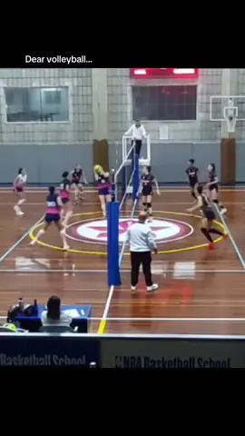 Dear volleyball… 😀 #voleyball #viral 