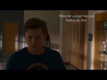 He wants me so bad guys trust (no he doesn’t) #spidermanhomecoming #gingers #giftok #foryou 