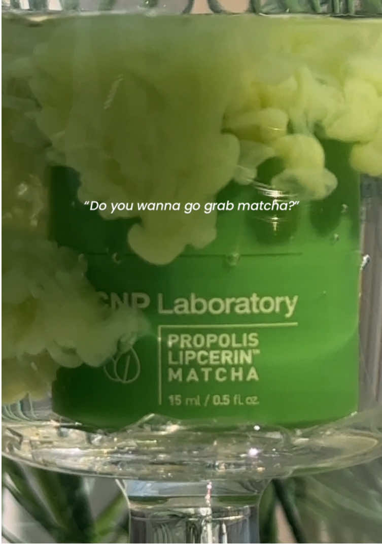 don’t forget to grab some for your lips too😉🍵💚 Shop now on our TikTok Shop🛒 #matcha #lipcerin #lipcare #liptreatment #lipmask #lipbutter #kbeauty #koreanskincare #cnp #cnplaboratory #fyp 