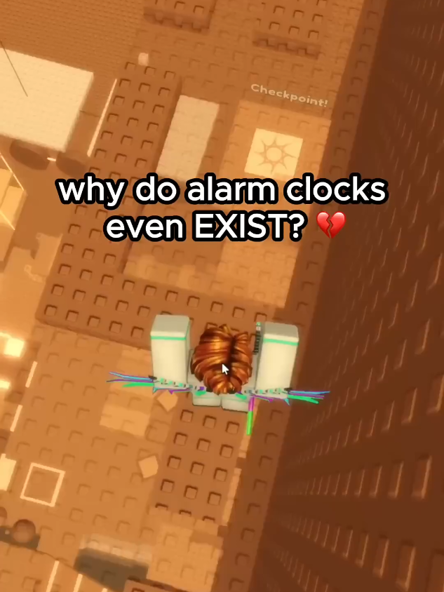 Why do alarm clocks even EXIST? 💔🥀 #roblox #relatable #rblx #robloxrant #fyp 