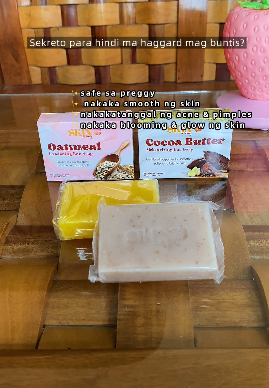 SKIN MOMMY SOAP DUO SET  #oatmealsoap #soap #soapforpregnant 