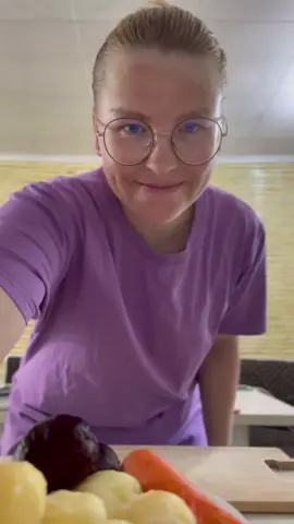 Винегрет с мясом