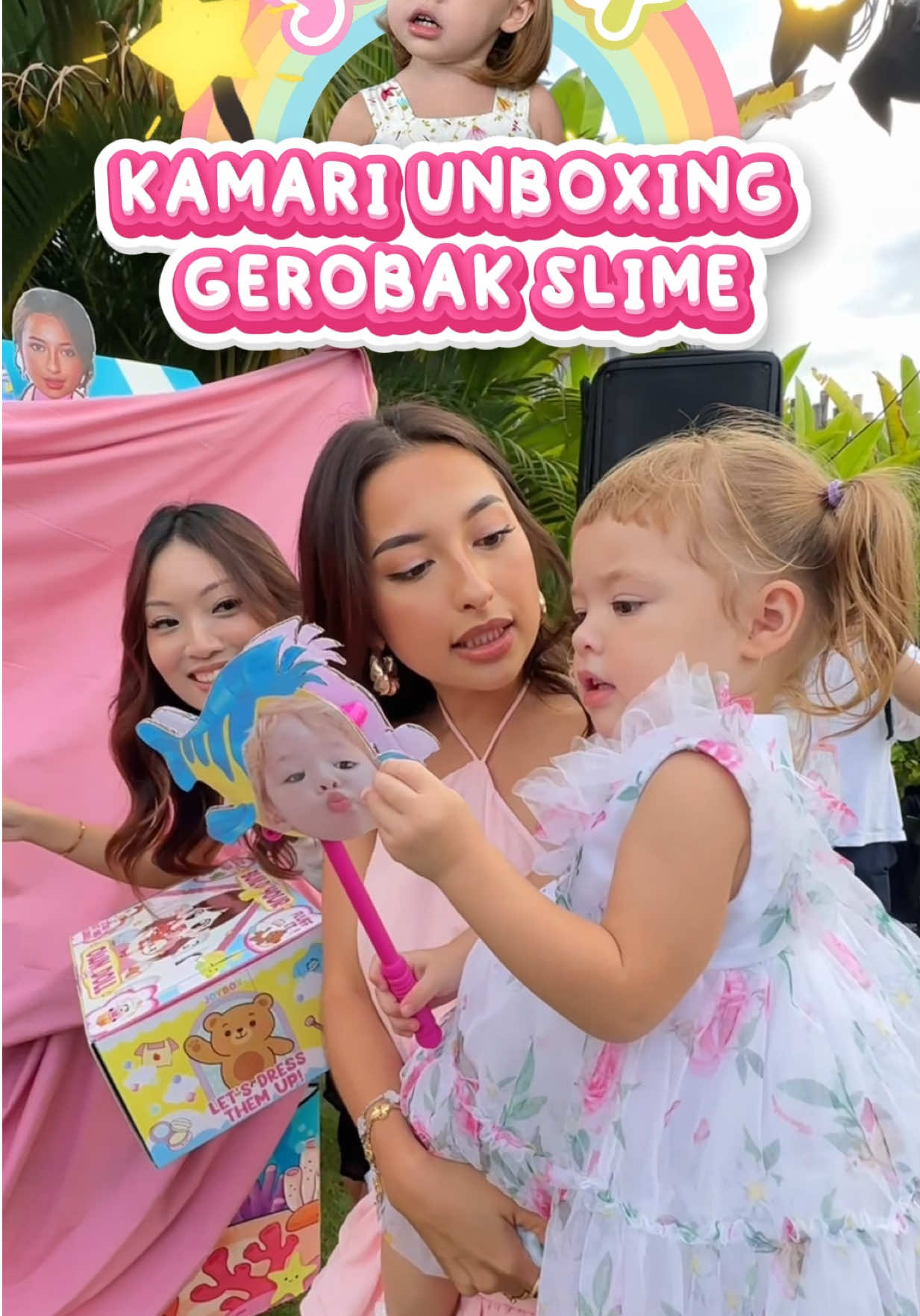 REAKSI KAMARI UNBOXING GEROBAK SLIME CUSTOM DARI @Joybox Slime 🥹🥳 kalo kalian mau custom gerobak untuk acara bday / lainnya bisa contact ke joybox ya 🙆‍♀️💖 Btw joybox bakal keluarin produk baru DIY BONEKA 😭 kyk yg kamari pegangg !! Ditunggu ya 💖🥳  #kamari #joybox #joyboxslime #fyp #slime 