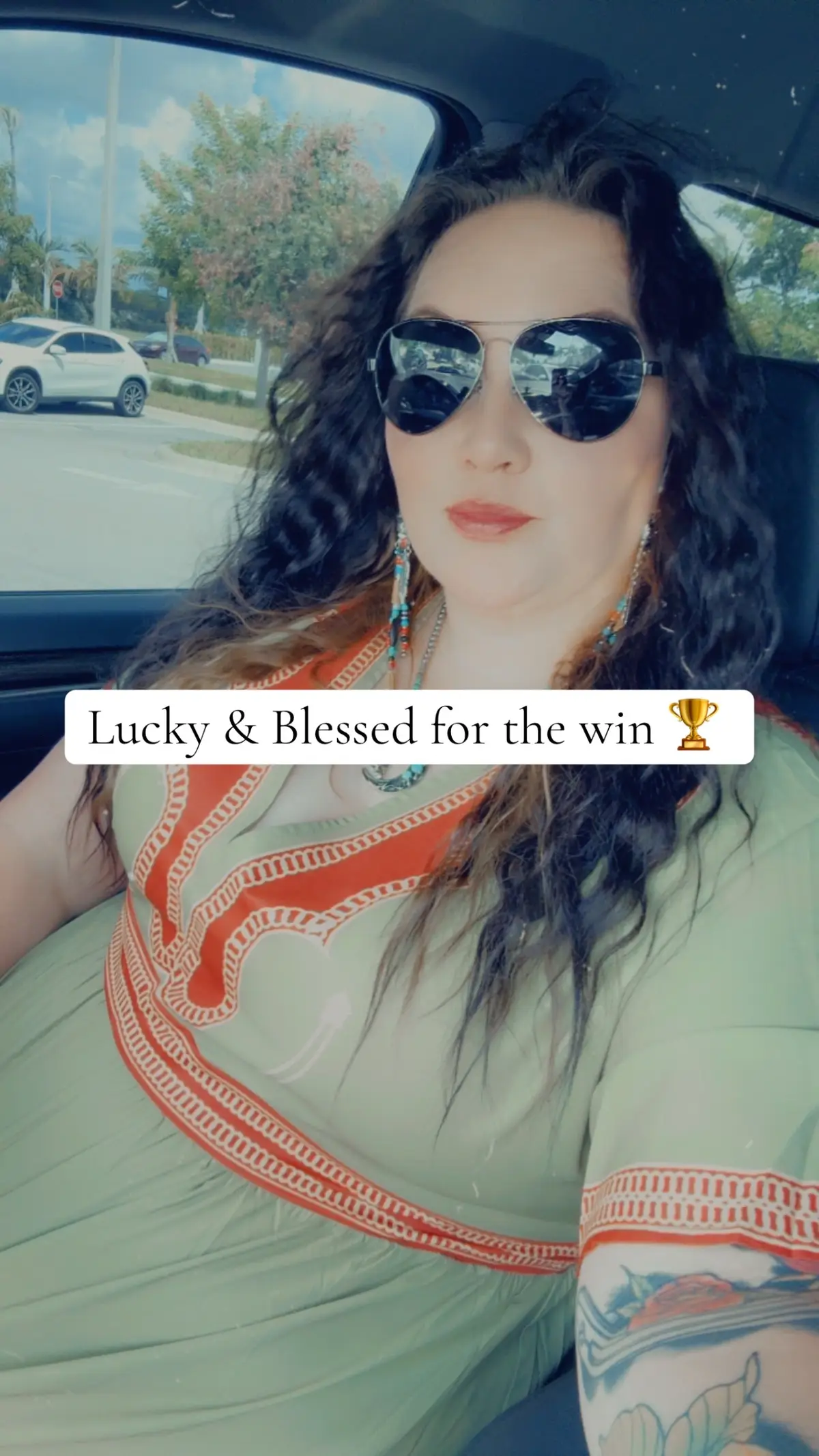Lucky & Blessed for the win 🏅 #WhiskeyBlackAndCo #WesternStyle #LuckyAndBlessed @Lucky & Blessed 