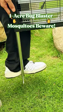 Solar power mosquito killer #bugzapper #mosquitozapper #solarpower #solarbugzapper #Outdoors #tiktokshopcreatorpicks 