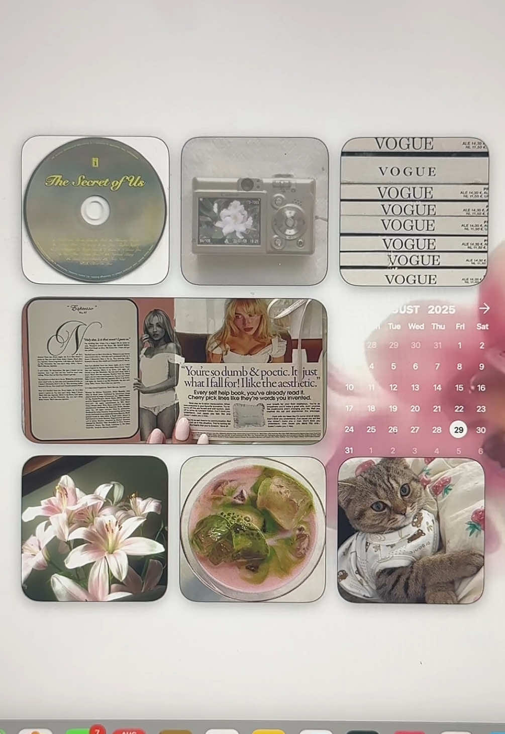 macbook tour 💌🪽#fyp #aesthetic #laptop #matchalover #rhode 