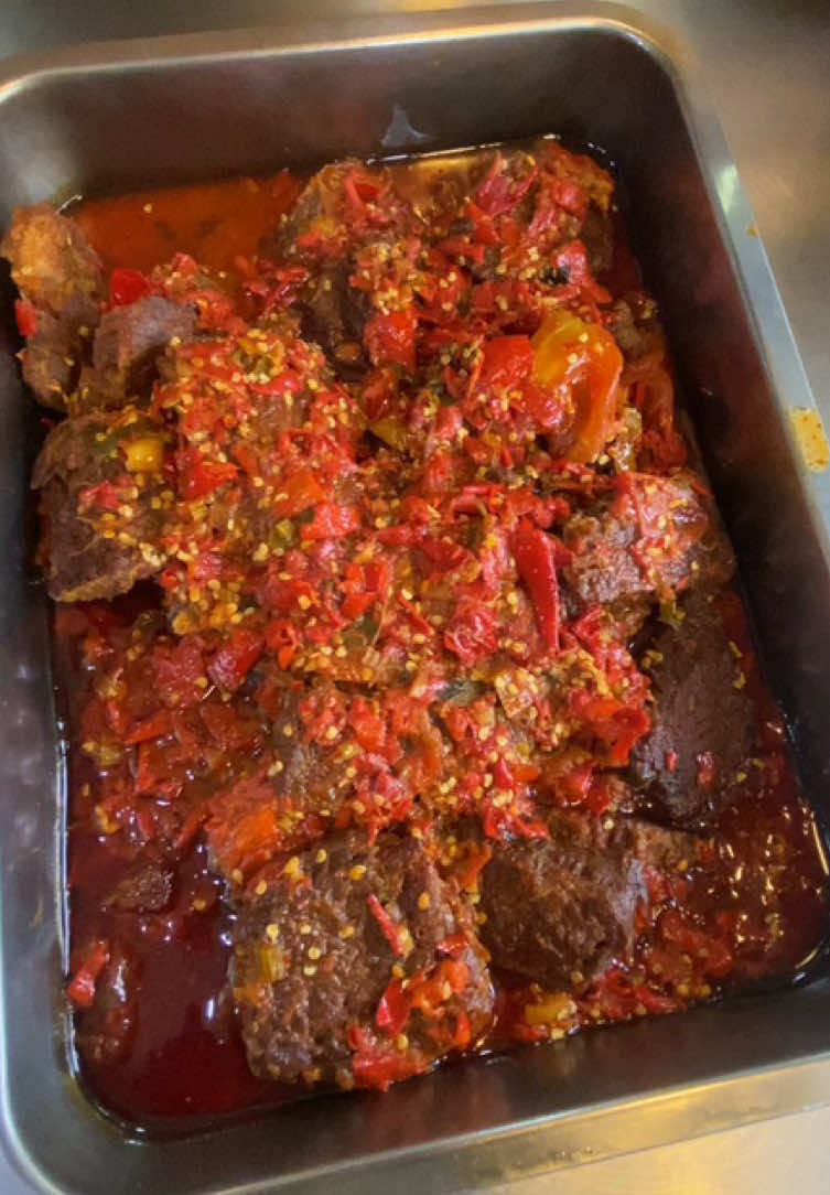 Dendeng Balado Basah 😍😍 #sabanalamak #masakanpadang #putraminang #dendengbatokok #nasipadang 