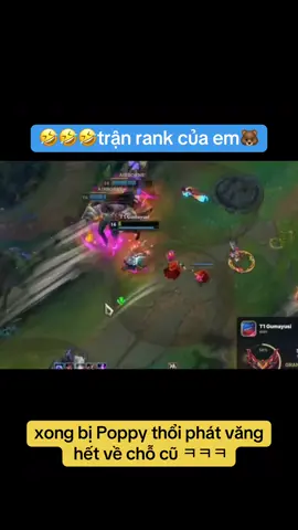 Này là trận rank của em🐻, xem đoạn này mà cười xỉu🤣🤣🤣 Trừ em🐻 ra thì cả team dùng chiêu cuối của Ryze để dịch chuyển, nhưng rồi tất cả lại bị chiêu cuối của Poppy hất văng về chỗ cũ 🤣🤣🤣 Cre : guminglee / X  #t1gumayusi #gumayusi #hjfgk #T1 #dofgk 