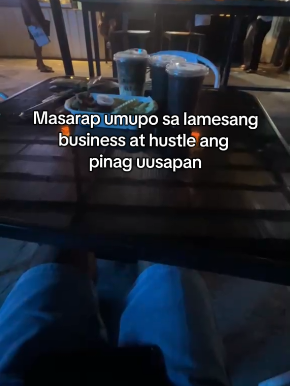 Masarap umupo sa lamesang business ang pinag uusapan#fypp #thrift #hustle #business #moneytalks 