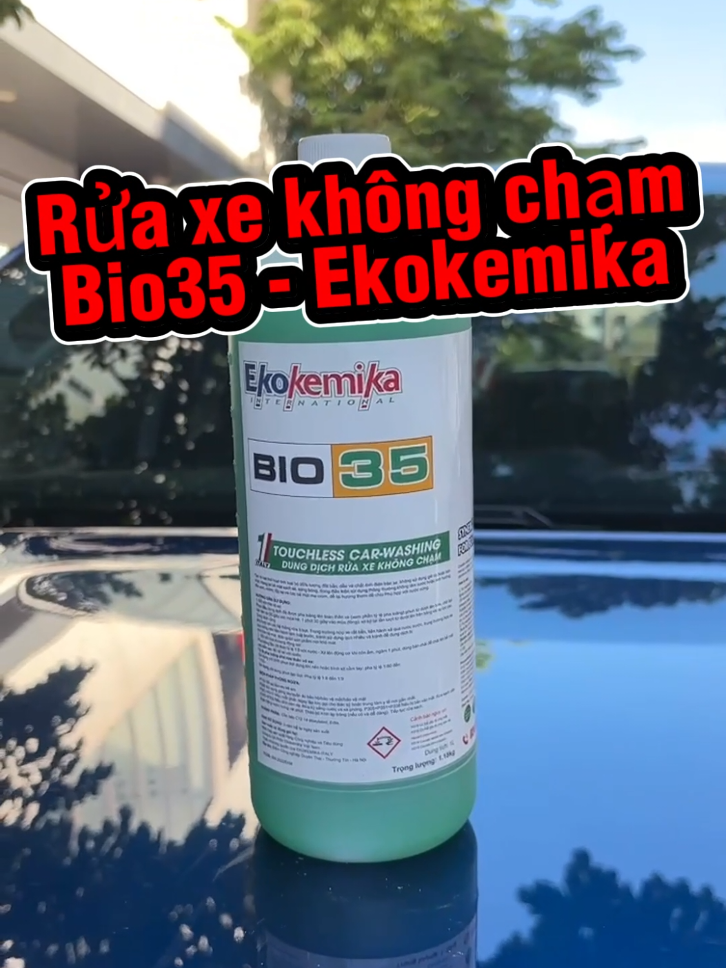 Cách dùng Bio 35 – Rửa sạch, tiết kiệm, cực nhanh! 🚿🚘 #Bio35#RửaXeKhôngChạm#XeSạchBóng #CarCare #TikTokXe