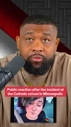 Public reaction after the incident at the Catholic school in Minneapolis  #brandontatum #officertatum #minneapolis #realtalk #debate 